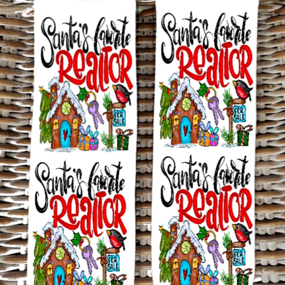 Santa's Favorite Realtor Ankle Socks